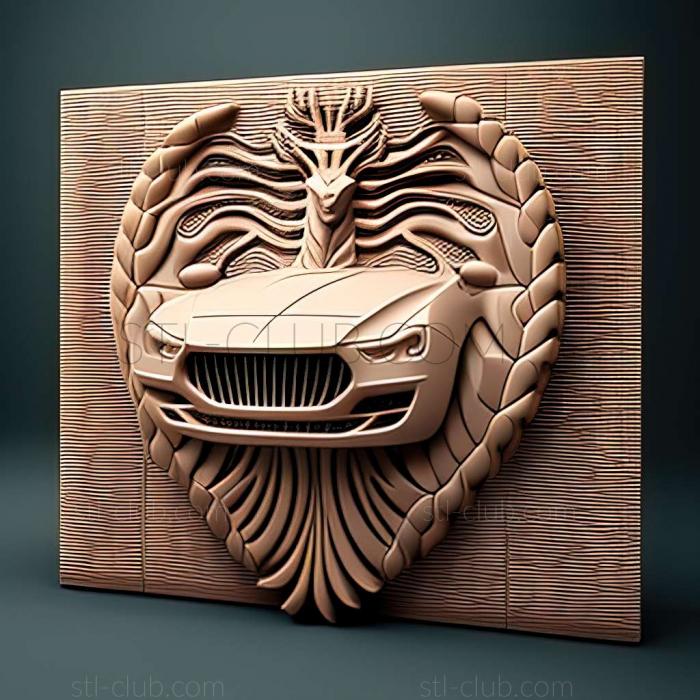 3D мадэль Maserati Ghibli I (STL)